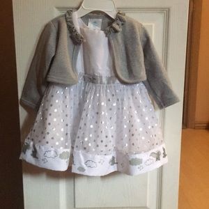Disney Dumbo 6-9 month dress with jacket